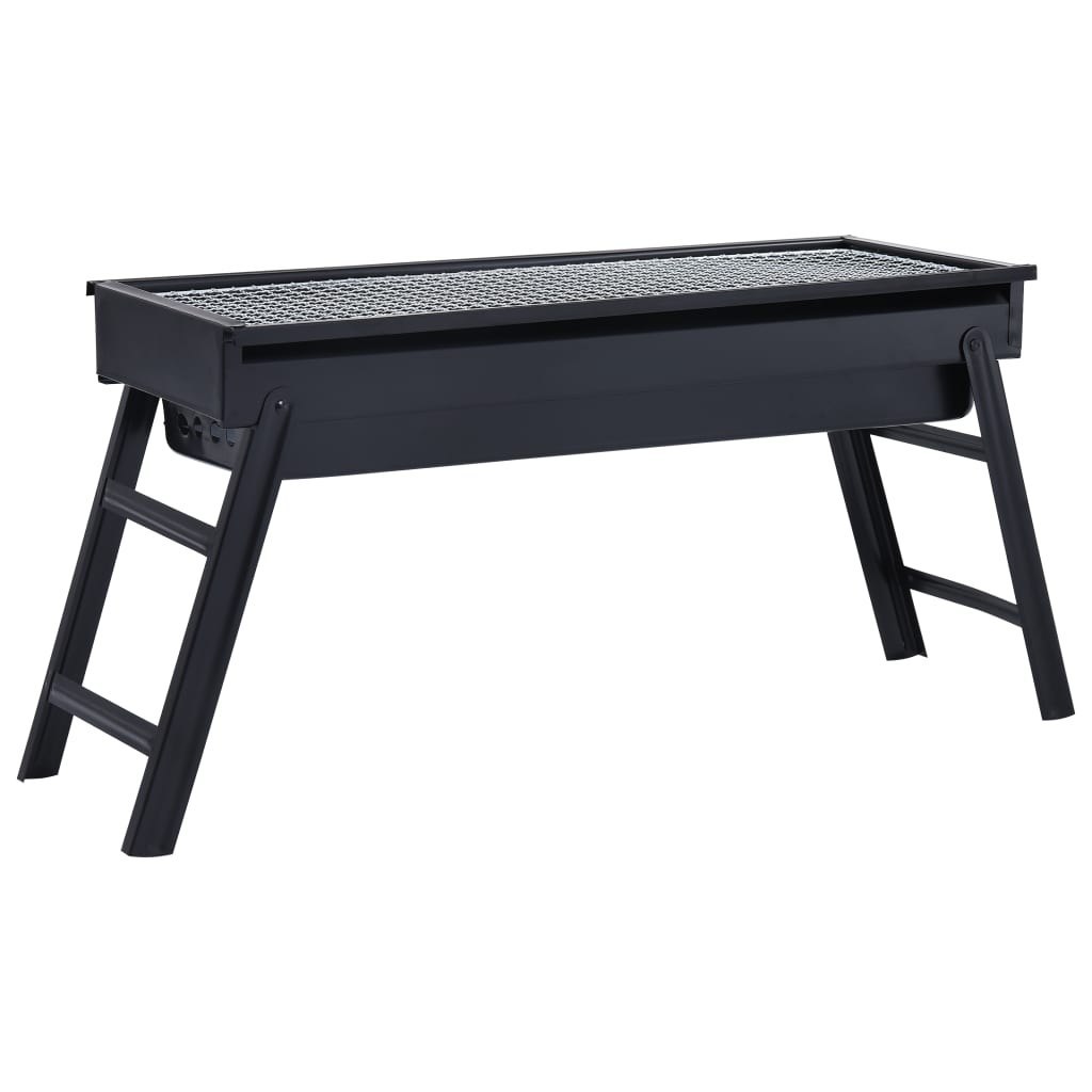 Przenośny grill kempingowy, stal, 60x22,5x33 cm Lumarko!