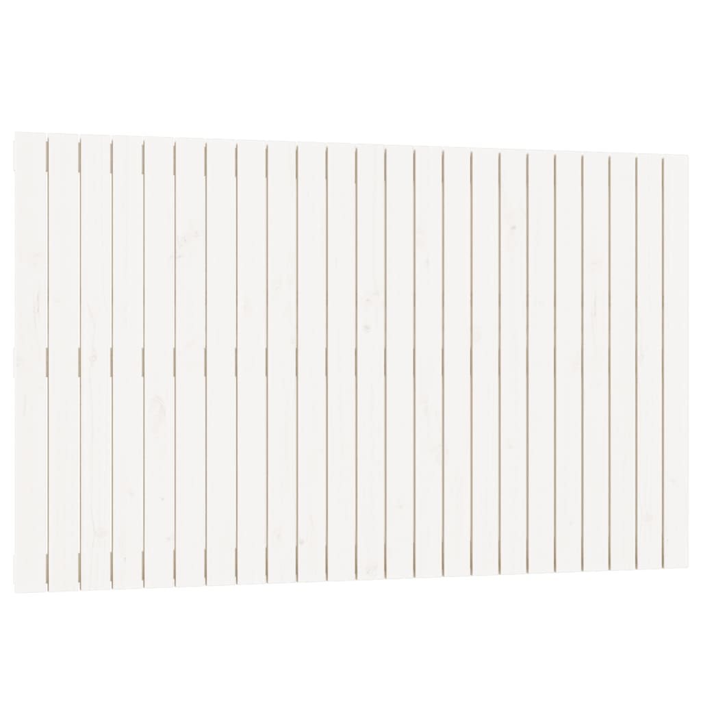 Wezgłowie łóżka, białe, 147x3x90 cm, lite drewno sosnowe Lumarko!