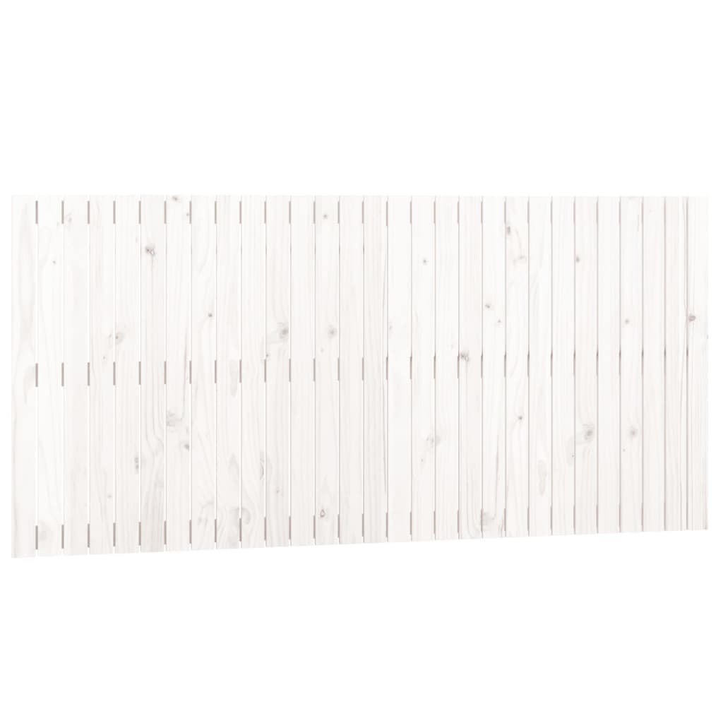 Wezgłowie łóżka, białe, 185x3x90 cm, lite drewno sosnowe Lumarko!