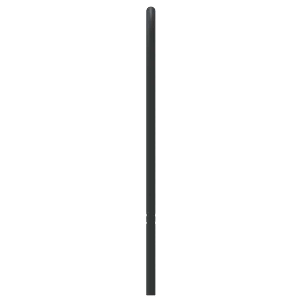 Metalowe wezgłowie, czarne, 100 cm Lumarko!