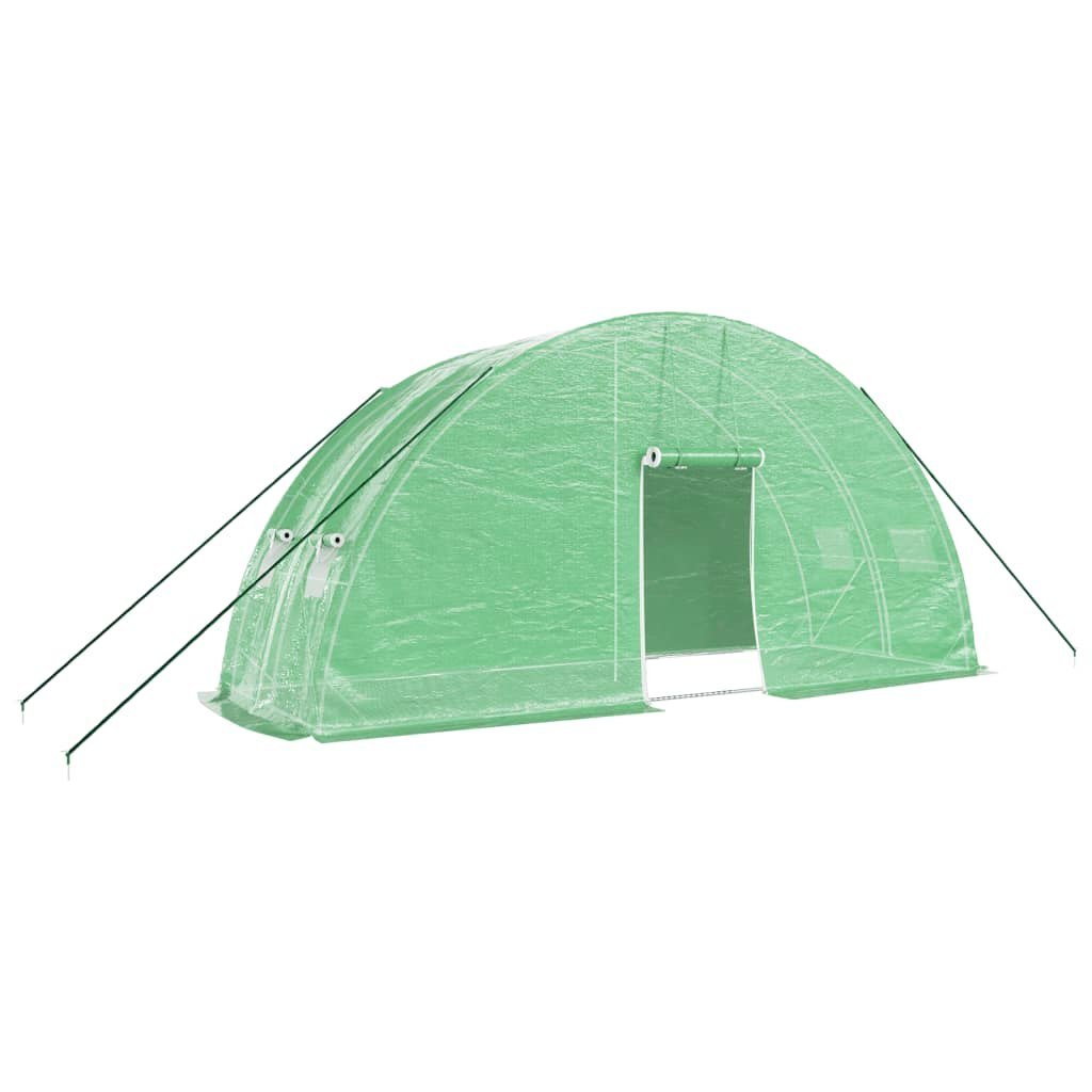 Szklarnia ze stalową ramą, zielona, 12 m², 6x2x2,85 m Lumarko!