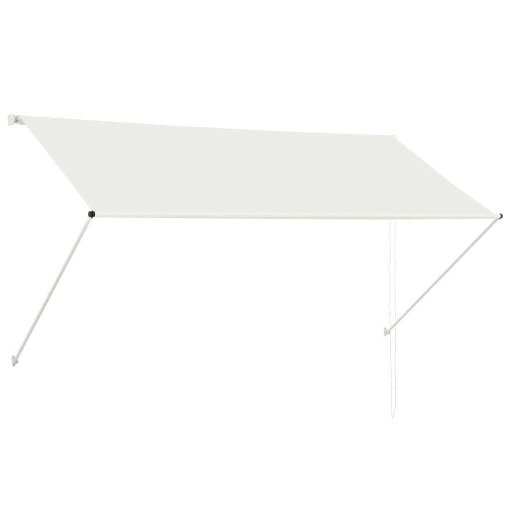 Markiza zwijana, 250 x 150 cm, kremowa Lumarko!