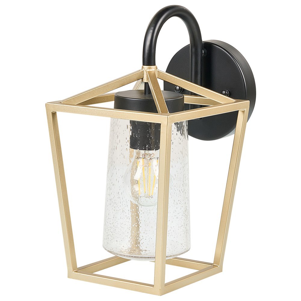 Lampa ścienna zewnętrzna złota ORDIE