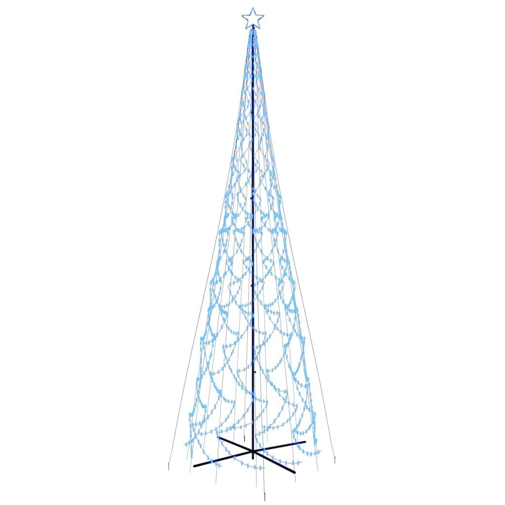 Choinka stożkowa, 3000 niebieskich diod LED, 230x800 cm Lumarko!