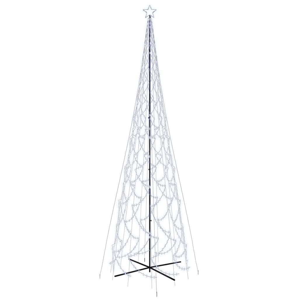 Choinka stożkowa, 3000 zimnych białych LED, 230x800 cm Lumarko!