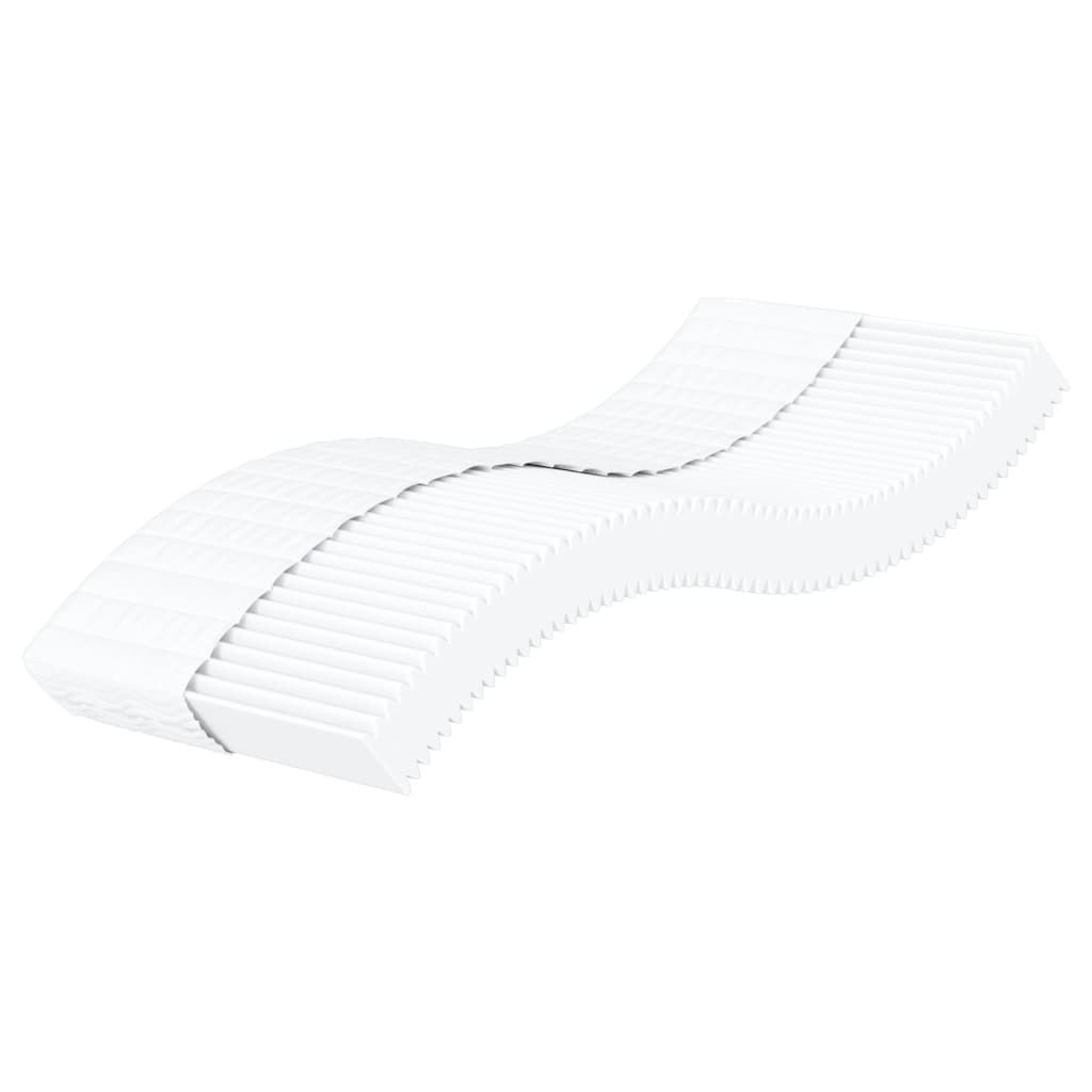 Materac piankowy, biały, 90x200 cm, twardość H2/H3 Lumarko!