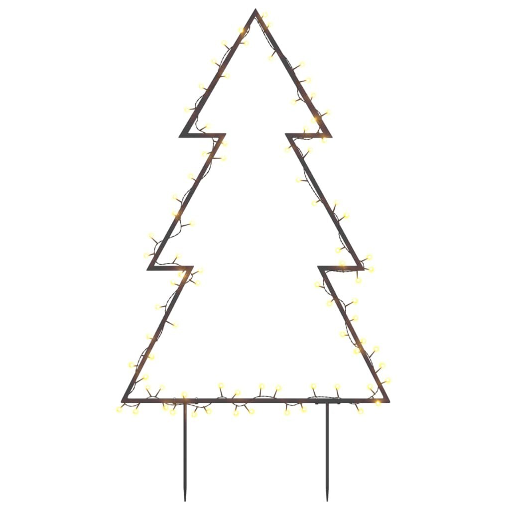 Świąteczna choinka na szpikulcach, 80 LED, 60 cm Lumarko!