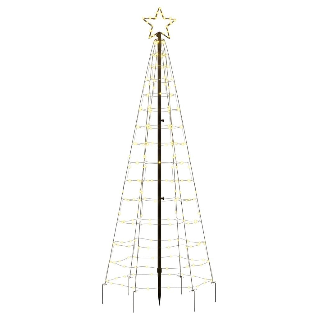 Choinka z lampek, z kołkami, 220 ciepłych białych LED, 180 cm Lumarko!