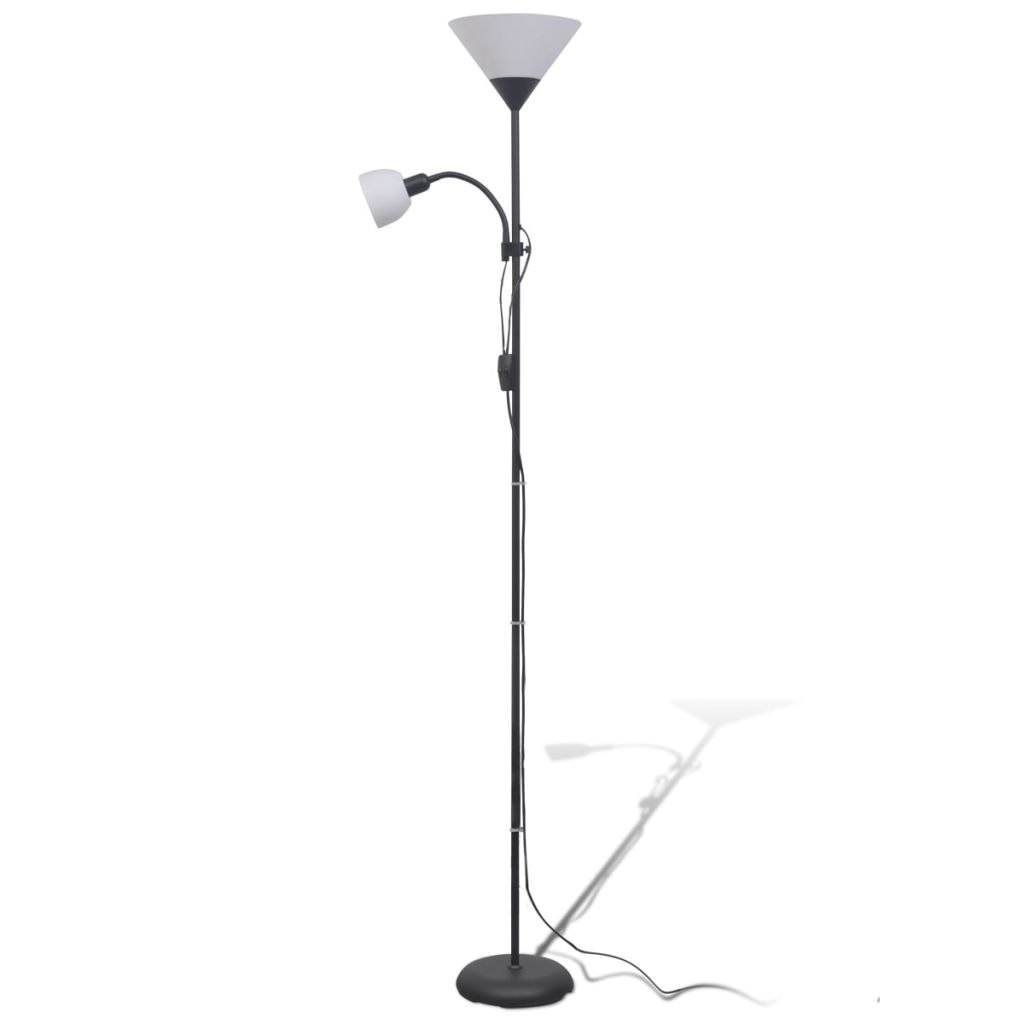 Lampa podłogowa, czarna Lumarko!