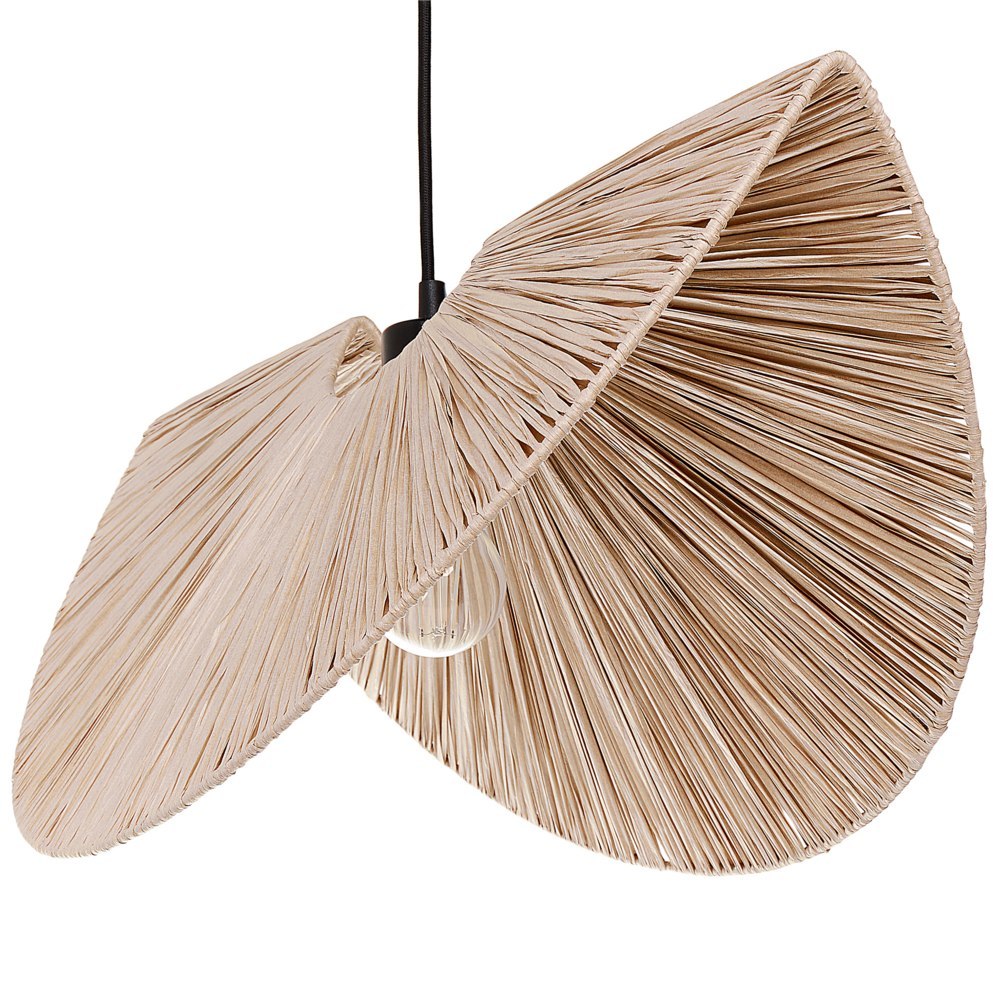 Lampa wisząca papierowa naturalna HERRON
