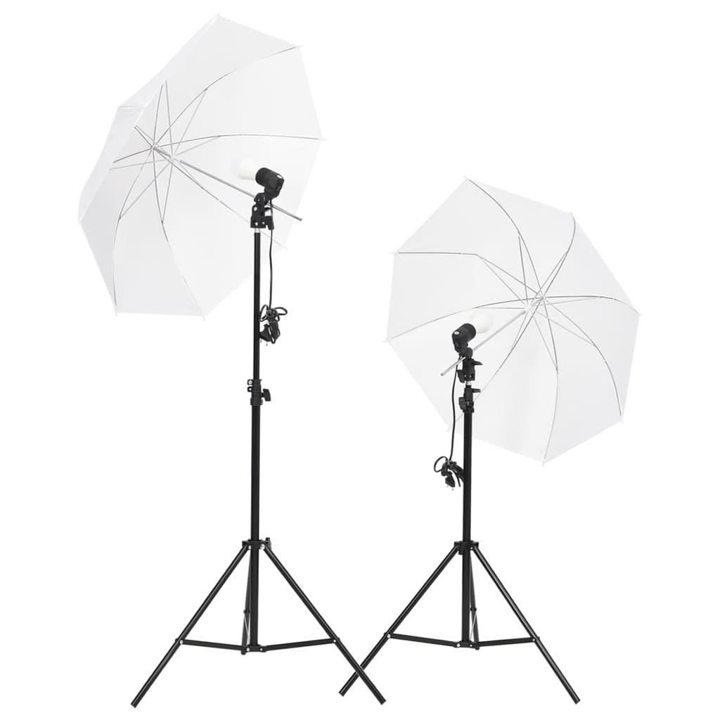 Fotograficzny zestaw studyjny z lampami i tłem Lumarko!