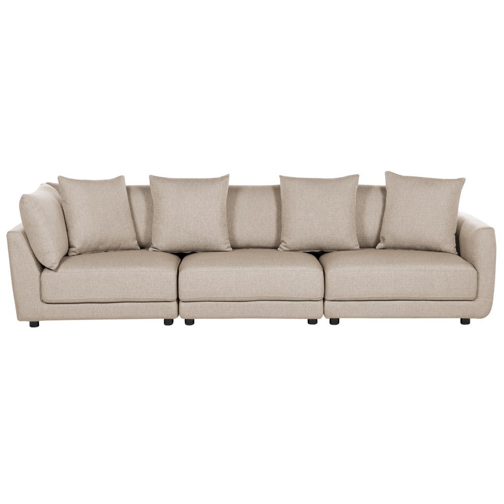 Sofa 3-osobowa beżowa SIGTUNA