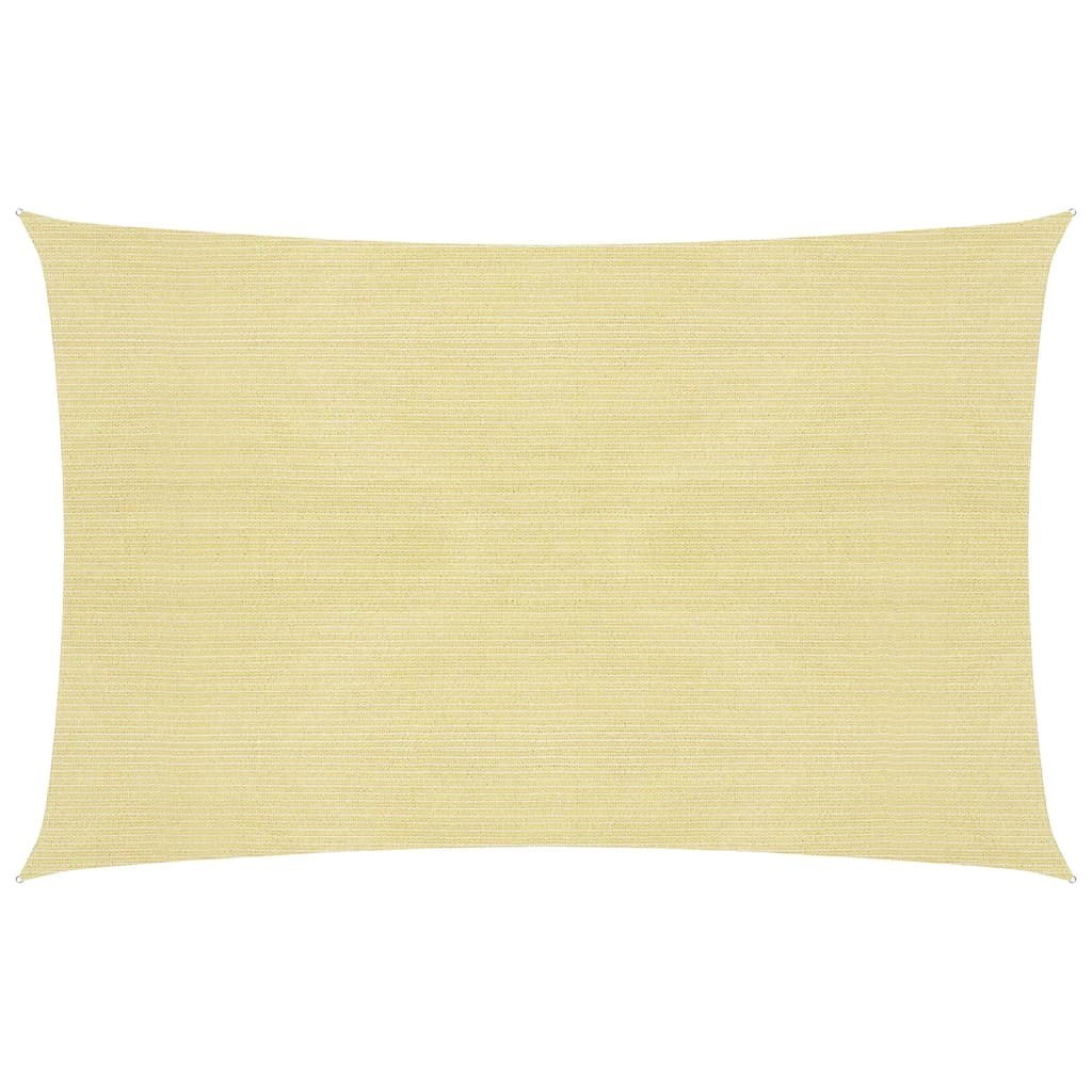 Żagiel przeciwsłoneczny, 160 g/m², beżowy, 2,5x4 m, HDPE Lumarko!