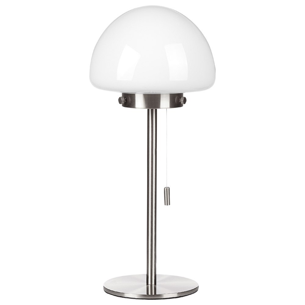Lampa stołowa srebrna MORUGA