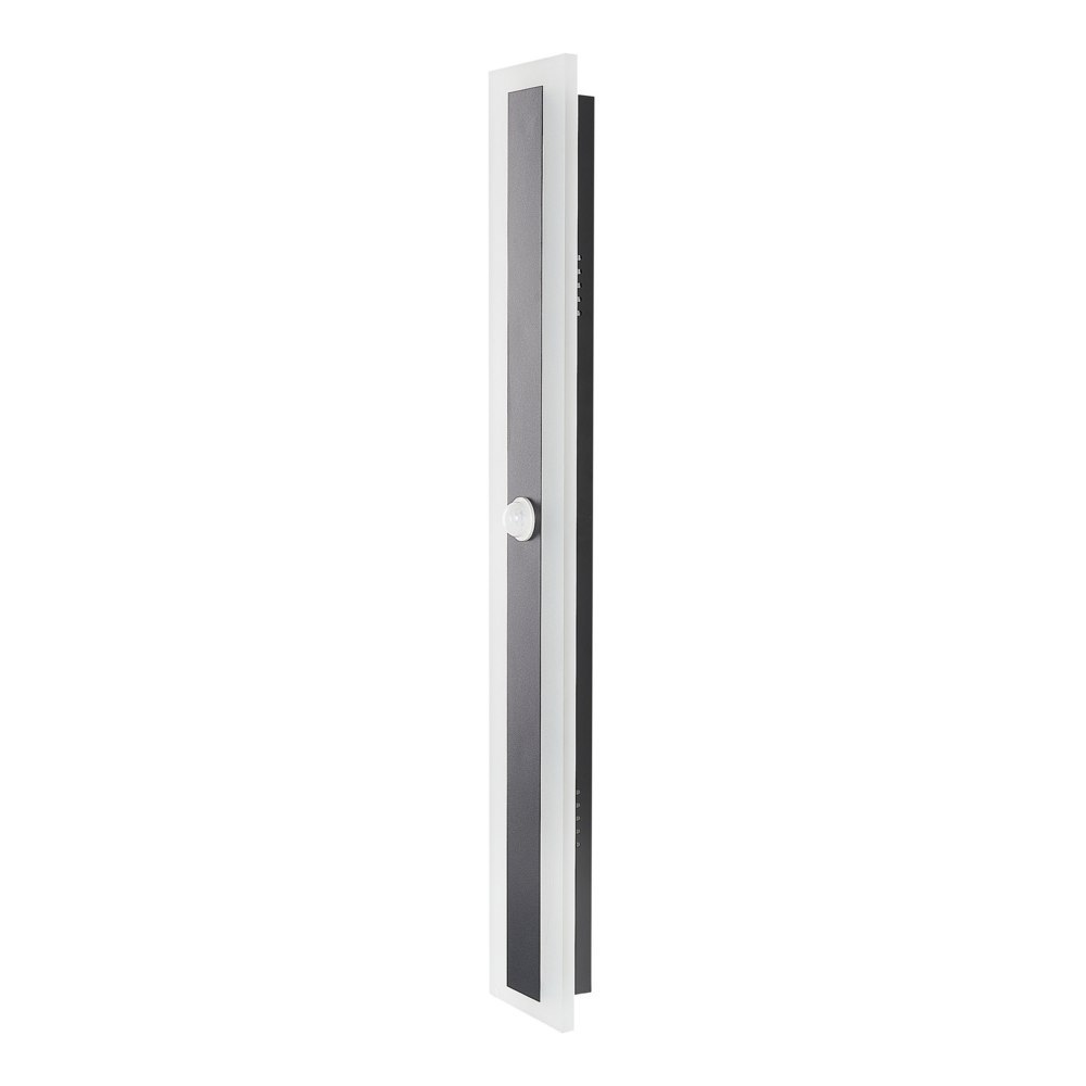 Lampa ścienna zewnętrzna LED z czujnikiem ruchu 60 cm czarna SAVANE