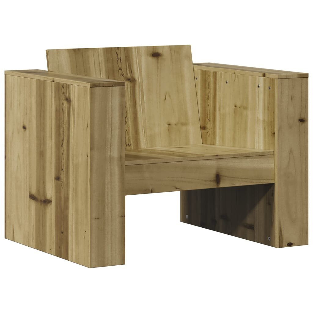 Fotel ogrodowy, 79x60x62 cm, impregnowane drewno sosnowe Lumarko!