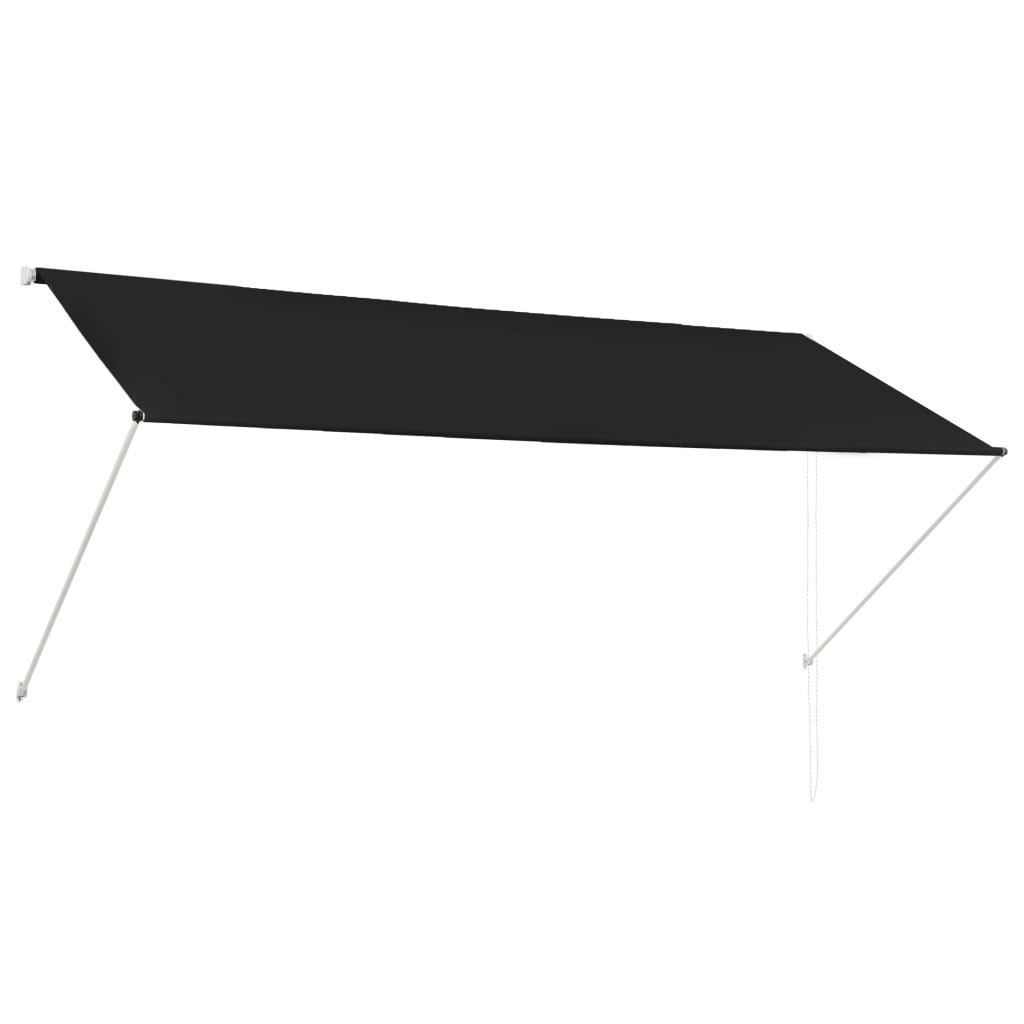 Markiza zwijana, 300 x 150 cm, antracytowa Lumarko!