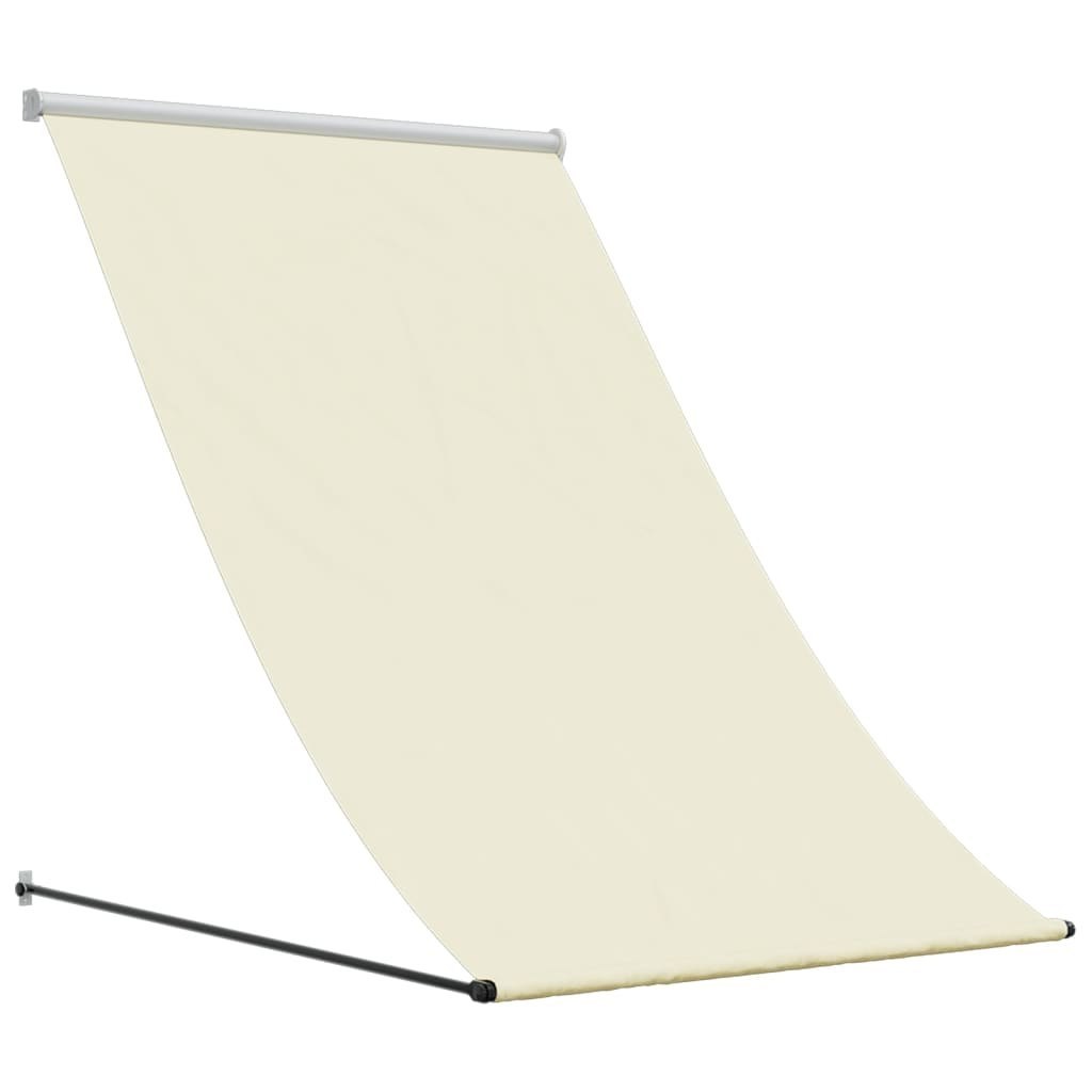 Markiza zwijana, kremowa, 150x150 cm, tkanina i stal Lumarko!