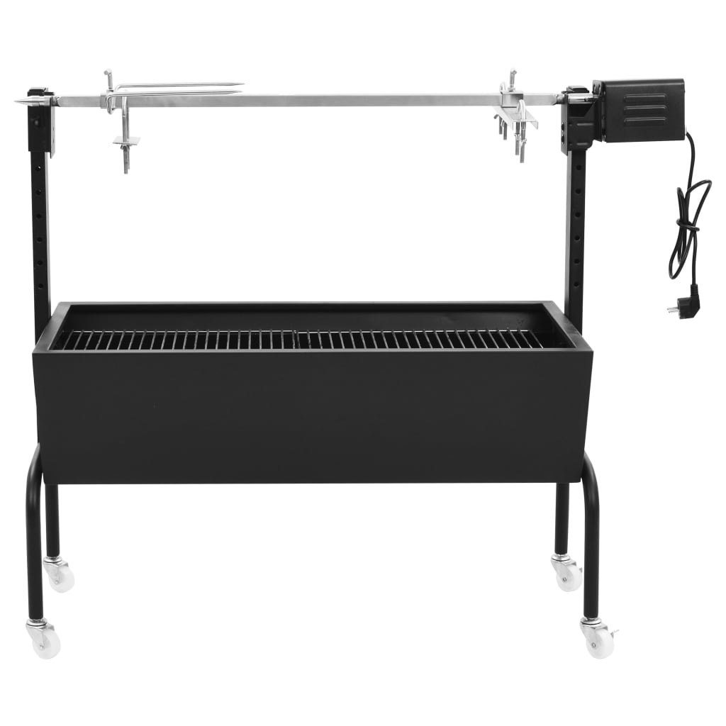Grill elektryczny z rożnem, stal nierdzewna Lumarko!