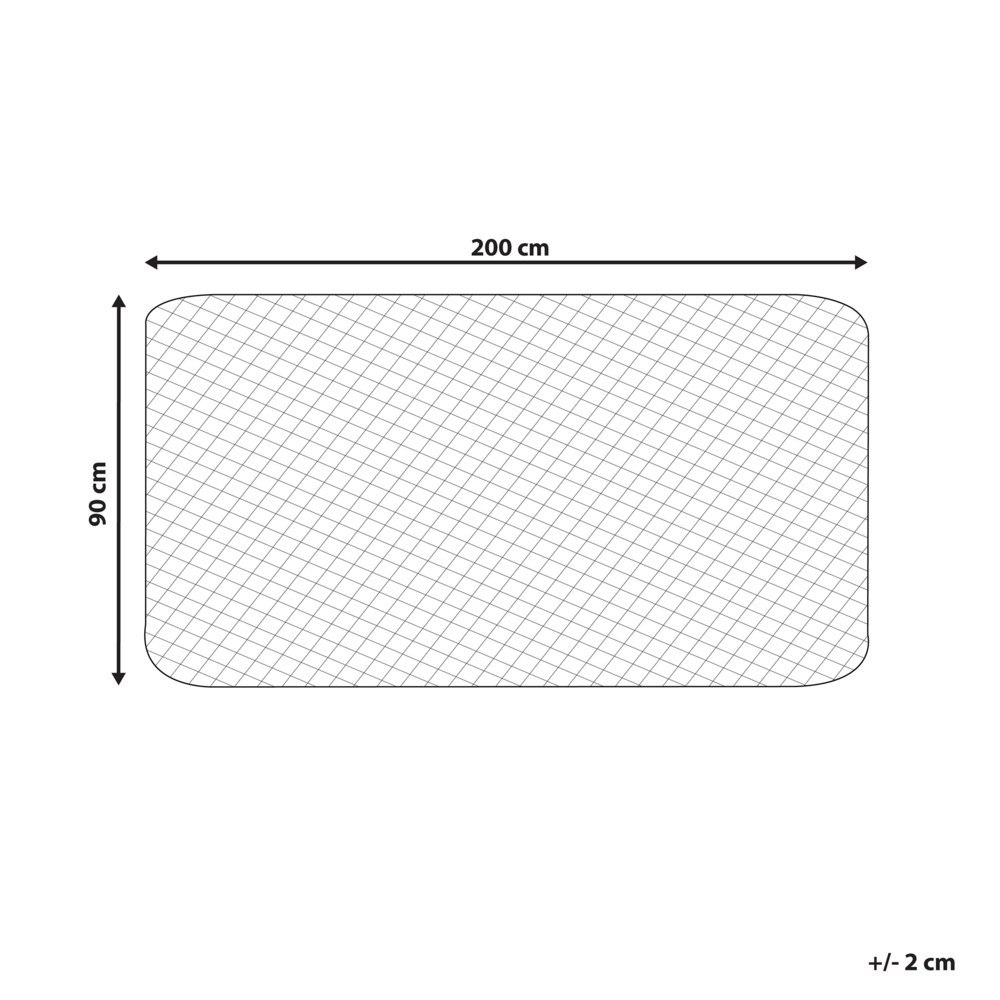 Ochraniacz na materac bawełniany 90 x 200 cm VILLUERCA