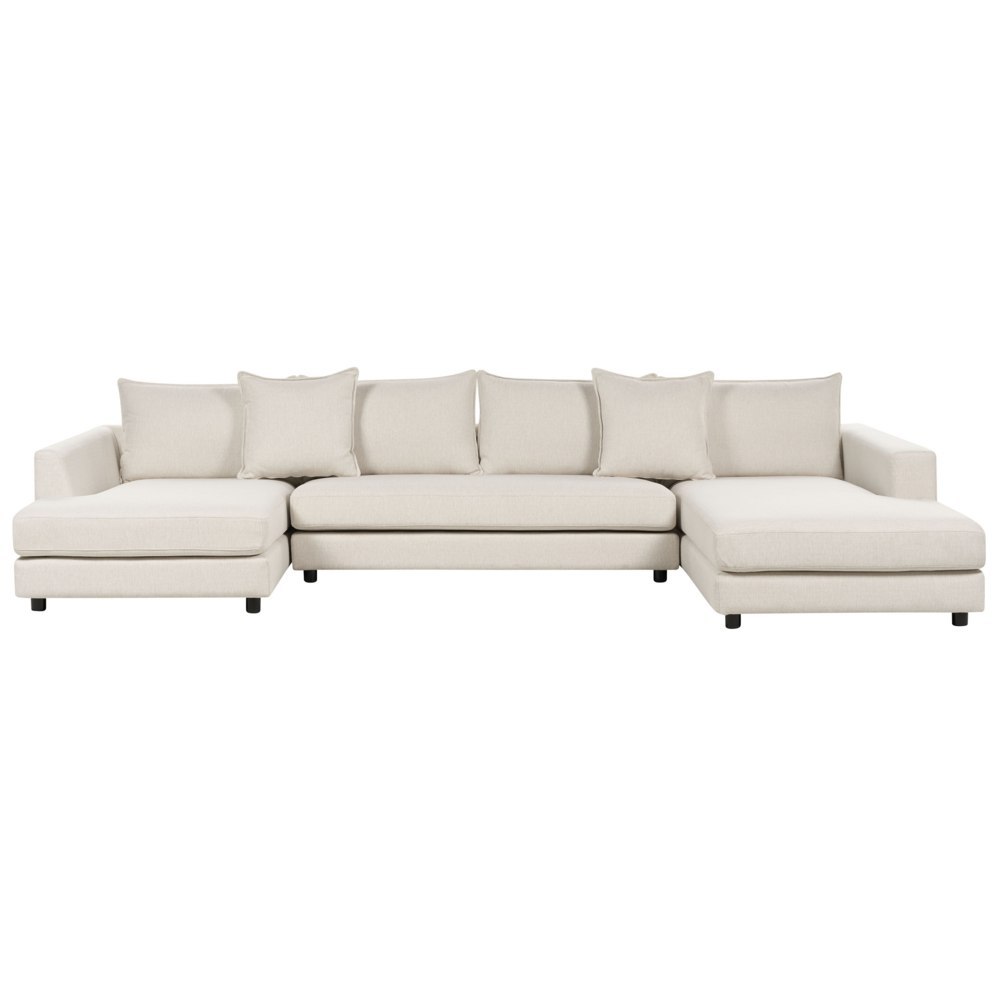 Sofa 5-osobowa jasnobeżowa LILVIKEN