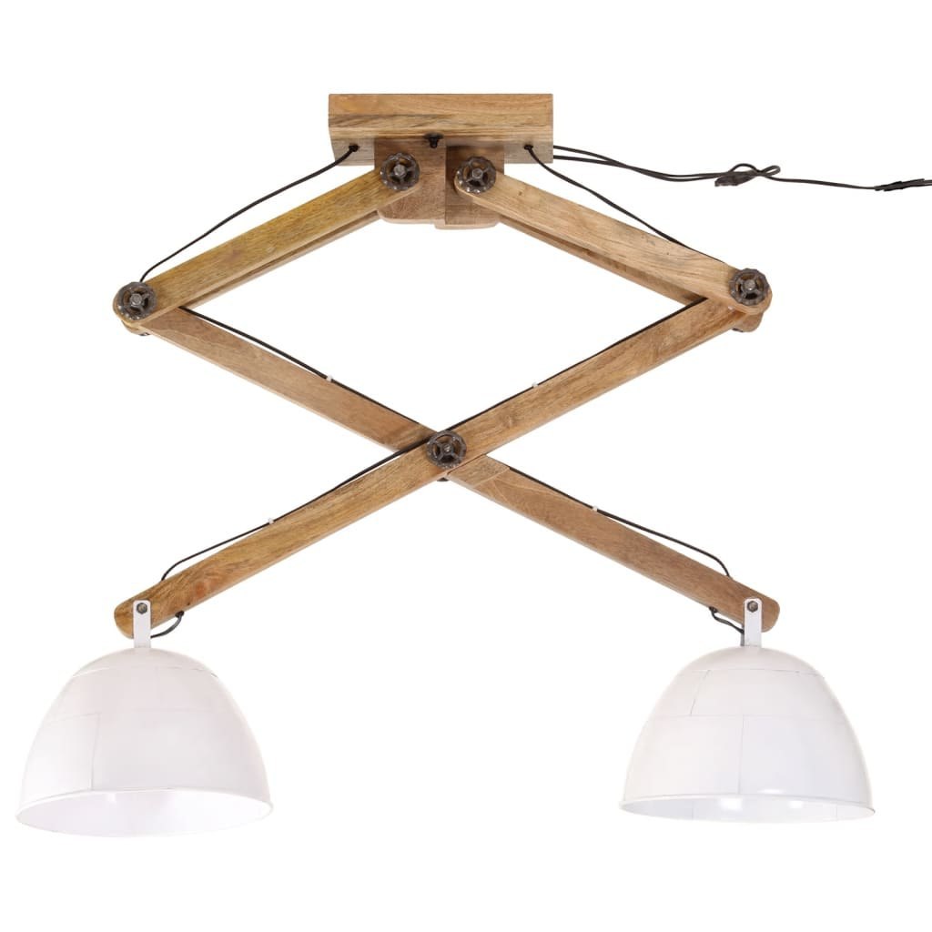 Lampa sufitowa 25 W, biała, 29x18x85 cm, E27 Lumarko!