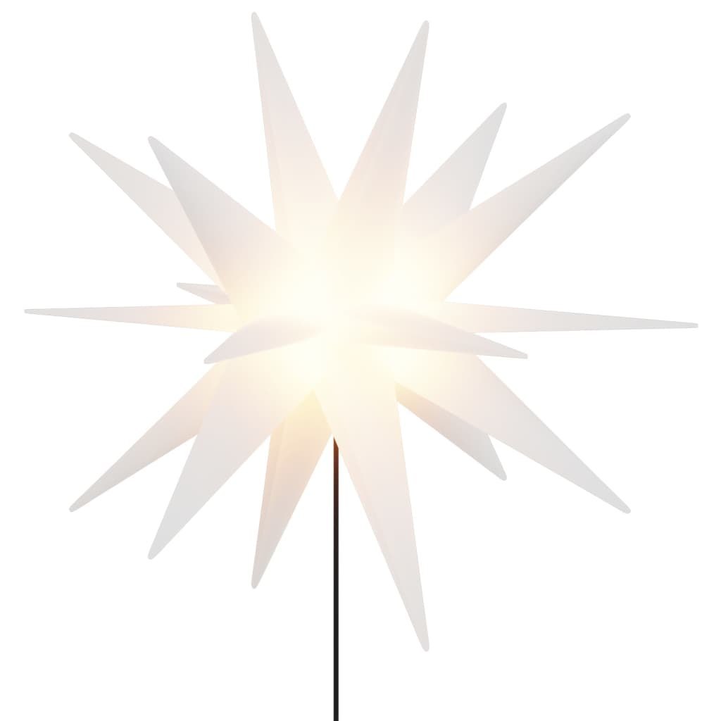 Ozdoba świetlna LED na kołku, składana, biała, 57 cm Lumarko!