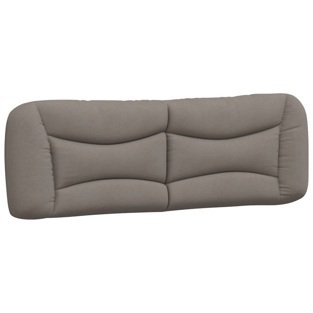 Poduszka na wezgłowie, kolor taupe, 160 cm, tkanina Lumarko!