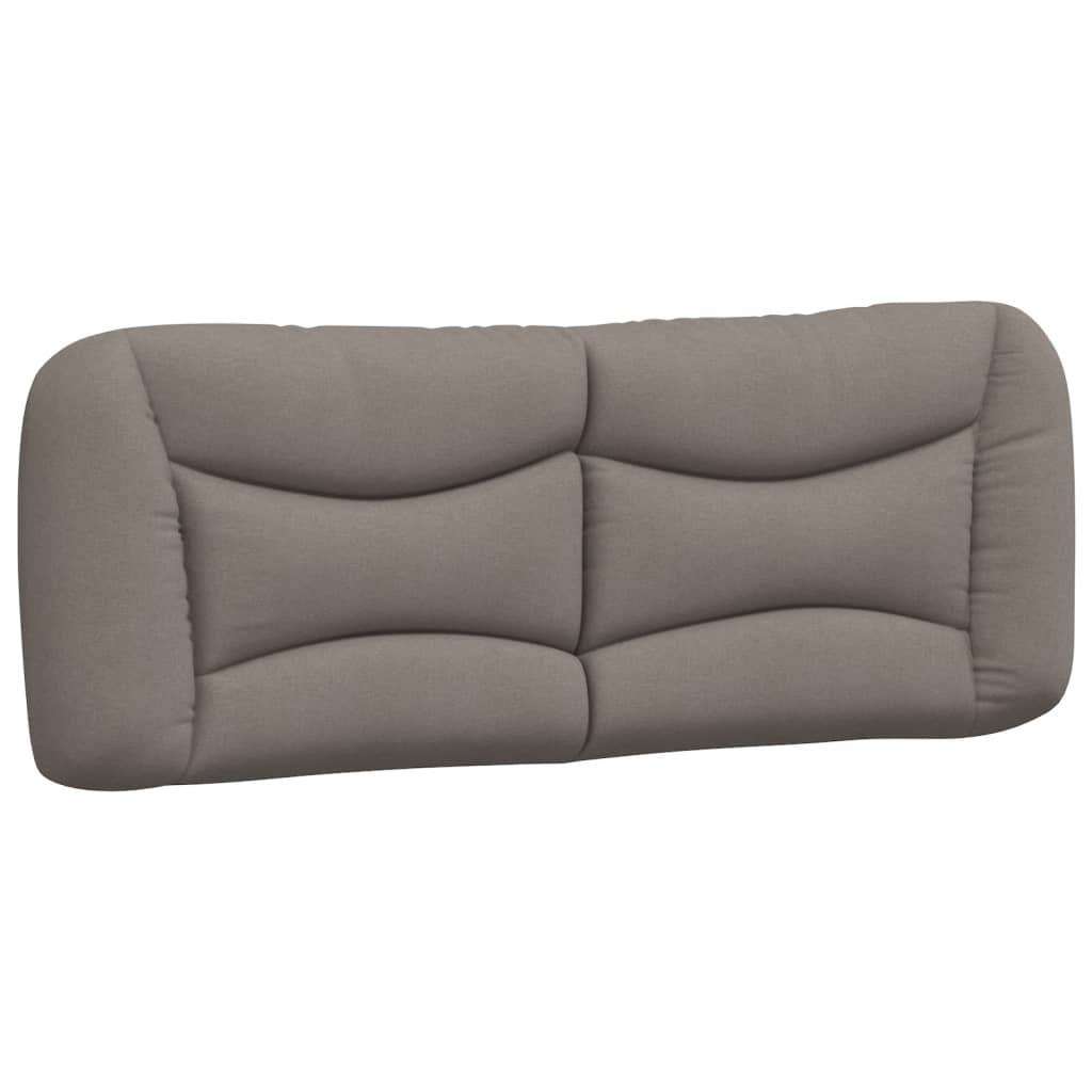 Poduszka na wezgłowie, kolor taupe, 140 cm, tkanina Lumarko!
