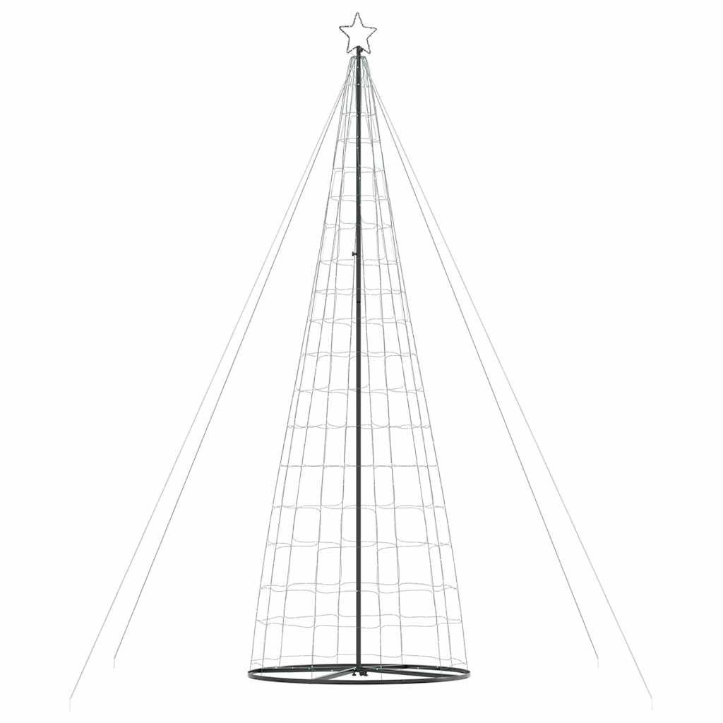 Stożkowa choinka z lampek, 1534 niebieskich LED, 503 cm Lumarko!