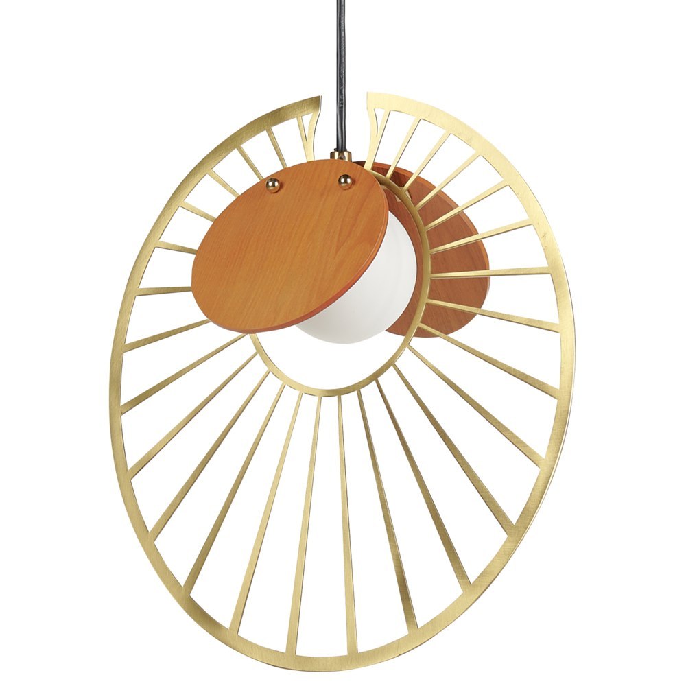 Lampa wisząca BARGO Metal Złoty