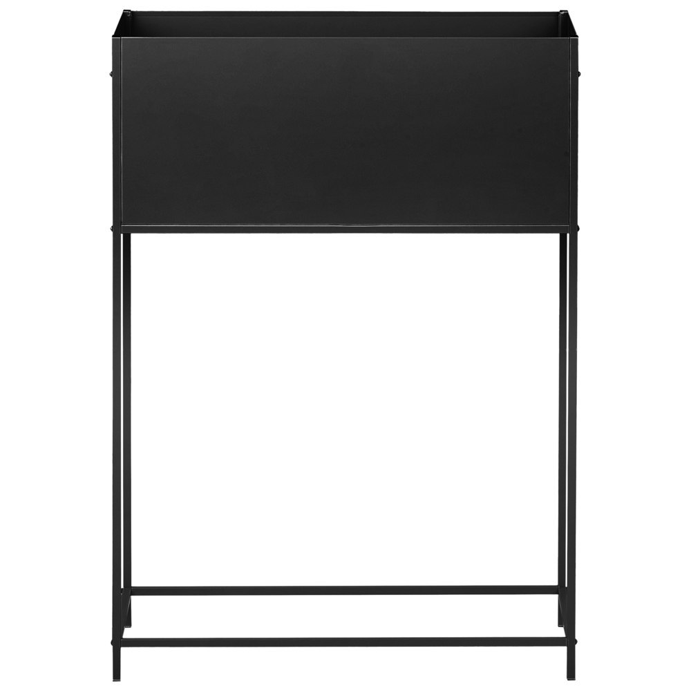 Doniczka na nóżkach TAPIEN Metal 70 cm Czarny