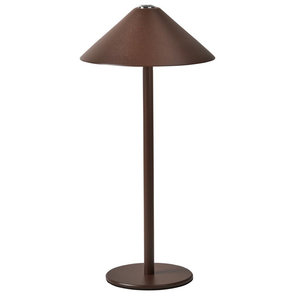 Bezprzewodowa lampa stołowa LED FRANCOLI Ze ściemniaczem Metal Brązowy