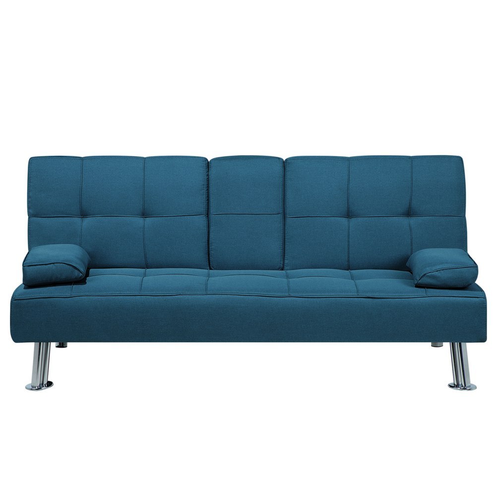Sofa rozkładana niebieska ROXEN