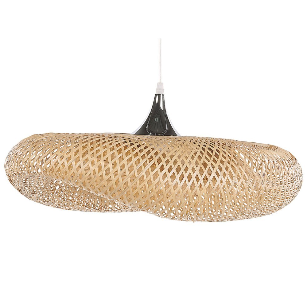 Lampa wisząca BOYNE Drewno bambusowe Jasnobrązowy