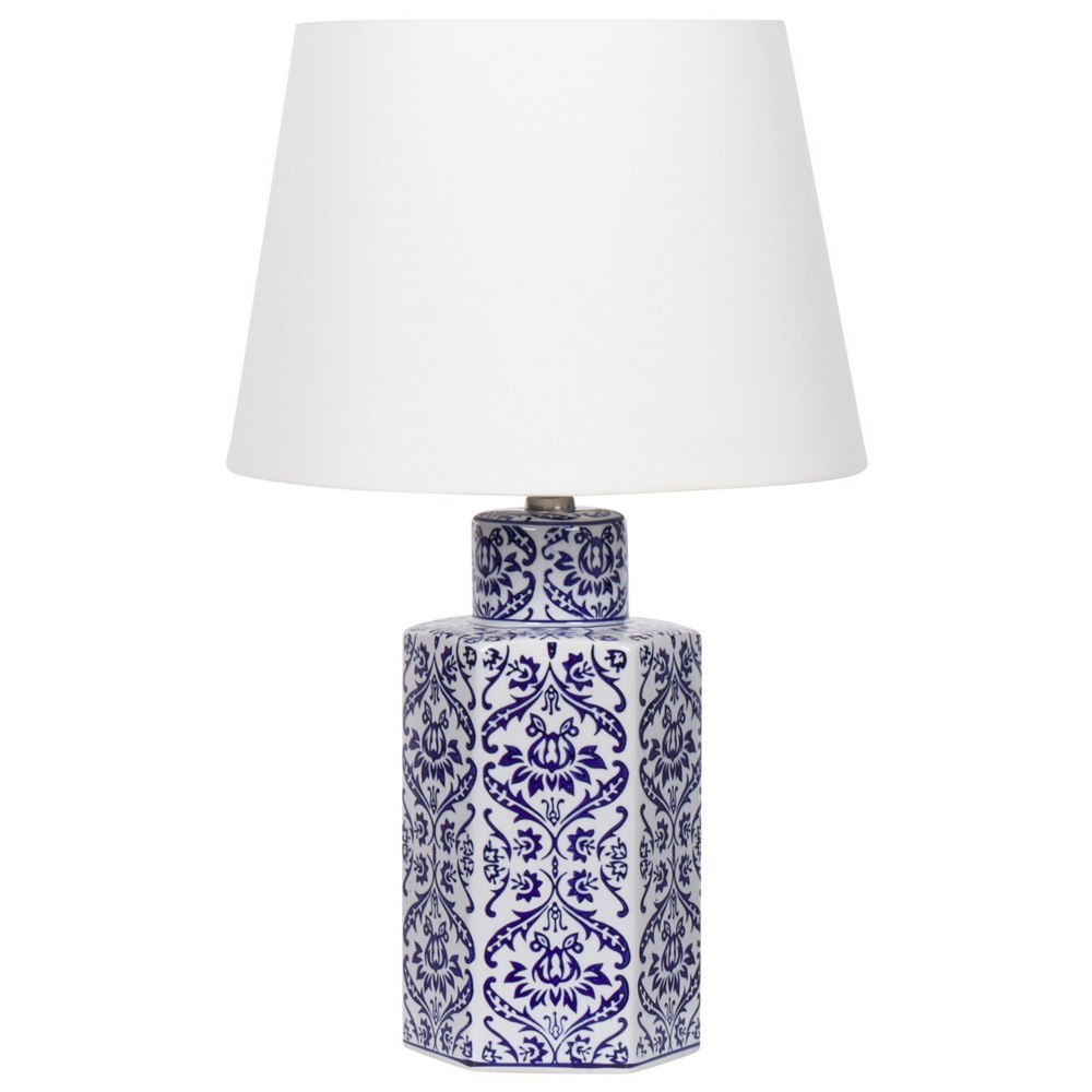 Lampa stołowa MARCELIN Porcelana Biały