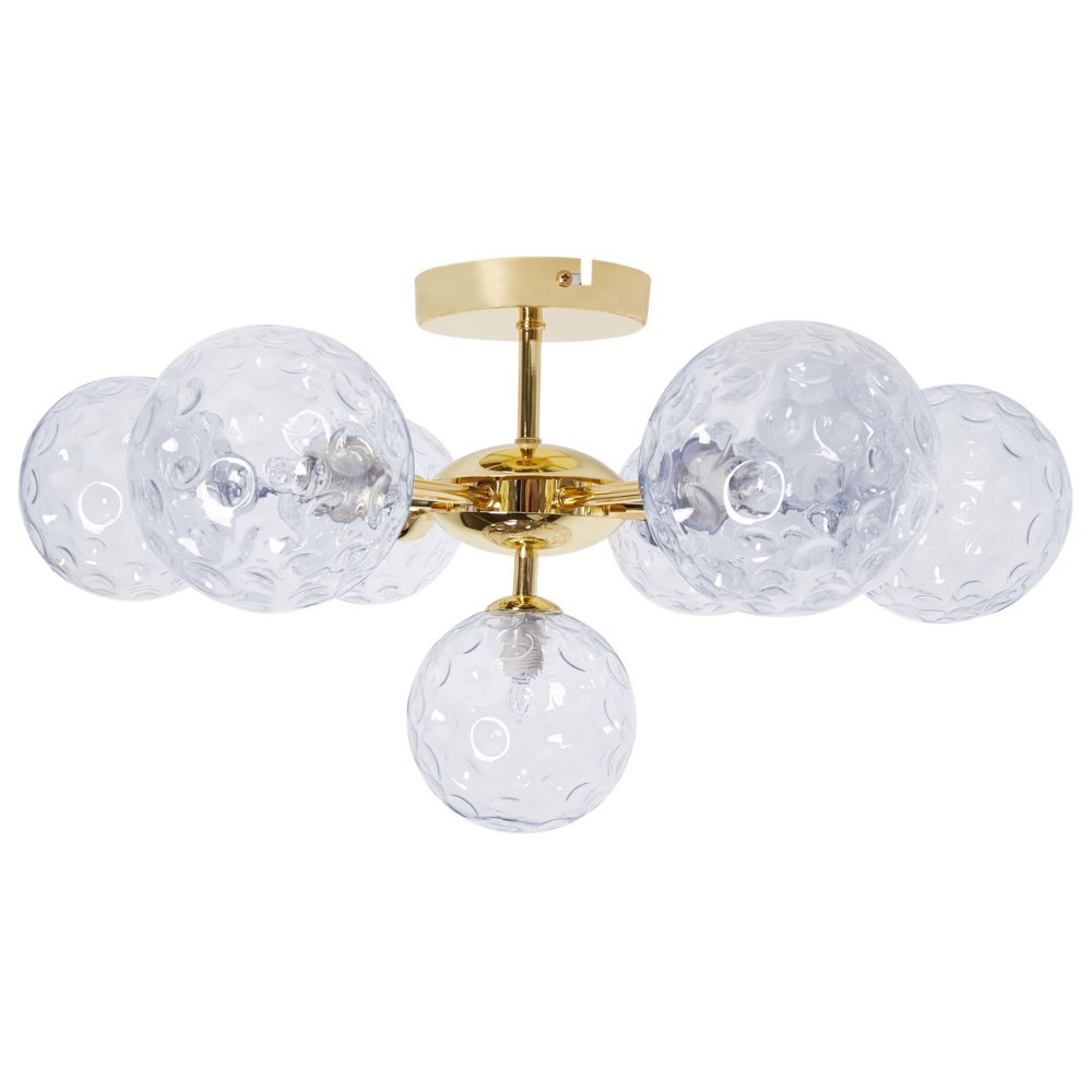Lampa sufitowa ANADYR Szkło Niebieski