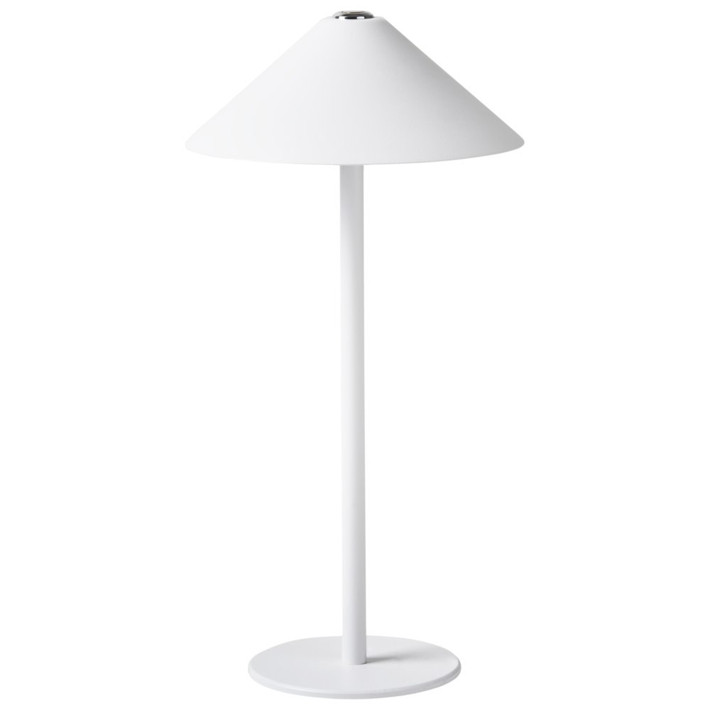 Bezprzewodowa lampa stołowa LED FRANCOLI Ze ściemniaczem Metal Biały