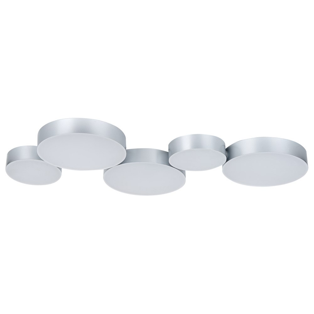 Lampa sufitowa LED LUGA Metal Srebrny