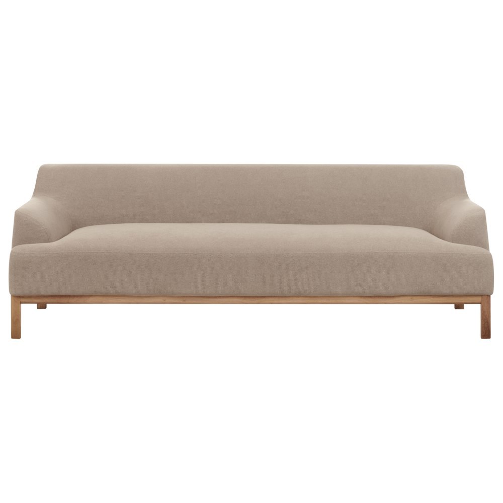 Sofa 3-osobowa beżowoszara SOSJO