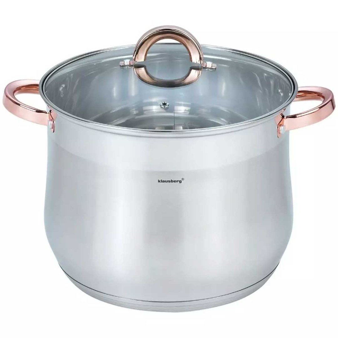 Klausberg Garnek Gastro Z Pokrywą 26cm 10,7l Kb-7794 Lumarko!
