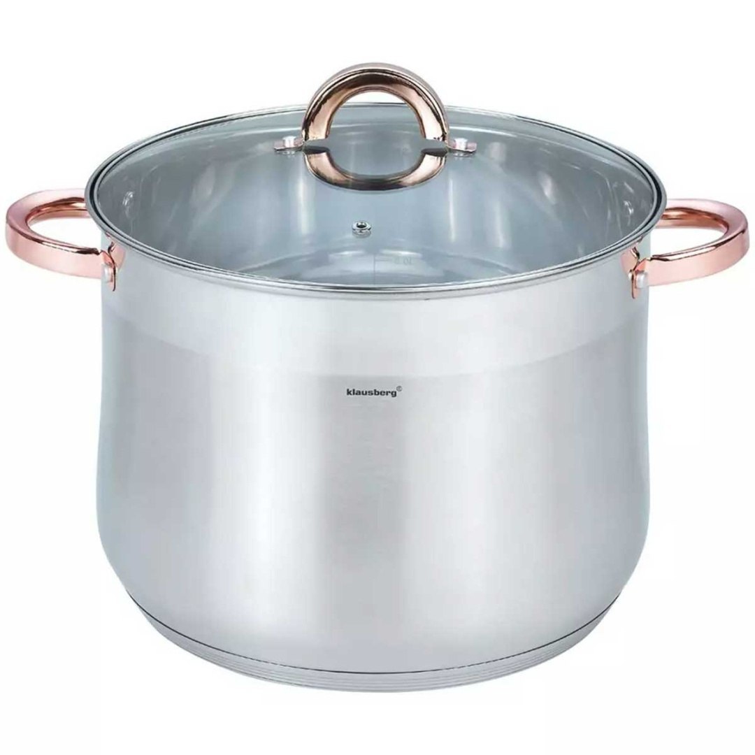 Klausberg Garnek Gastro Z Pokrywą 28cm 13l Kb-7795 Lumarko!