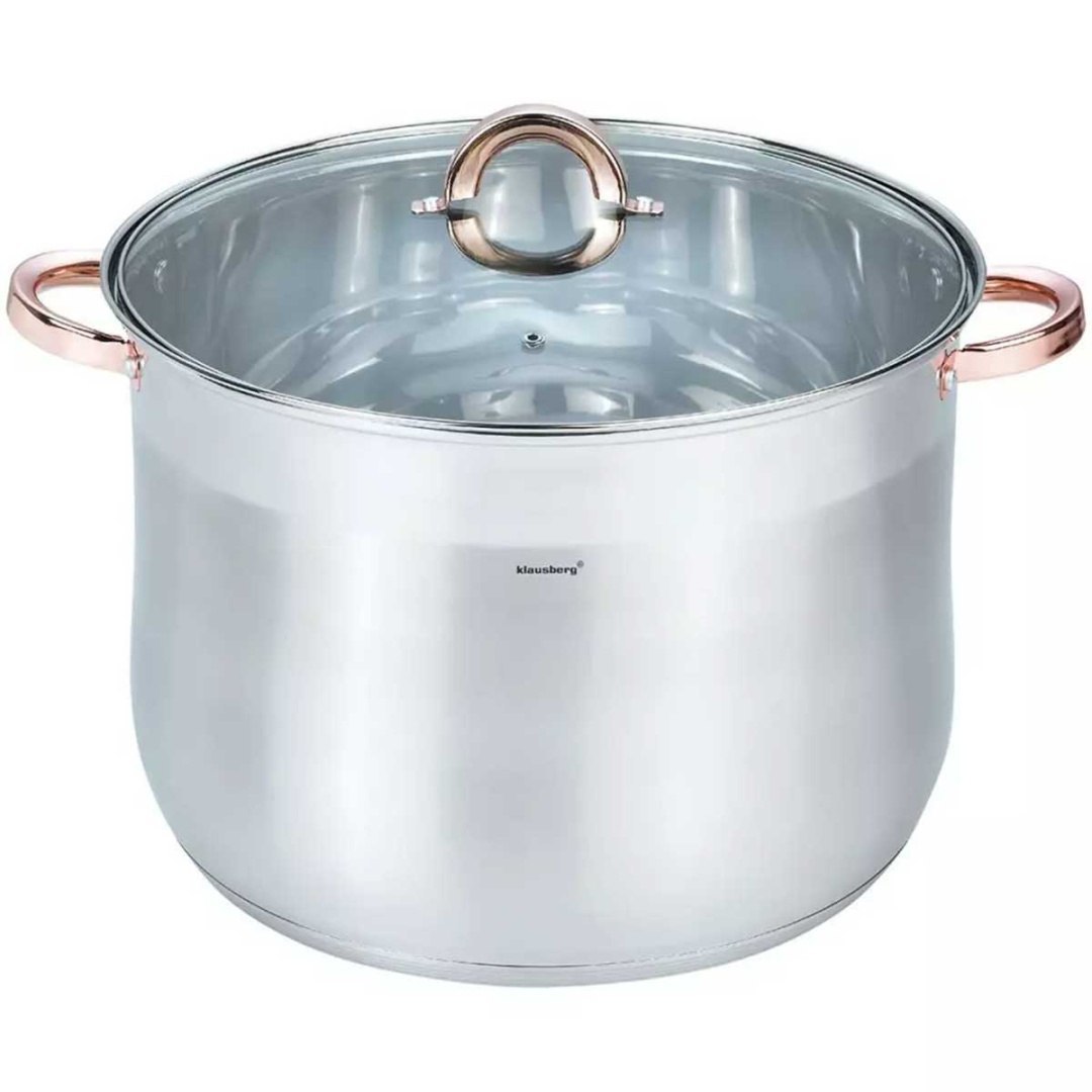 Klausberg Garnek Gastro Z Pokrywą 34cm 22,4l Kb-7798 Lumarko!
