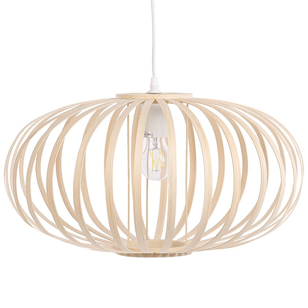 Lampa wisząca HAVEL Drewno bambusowe Jasnobrązowy