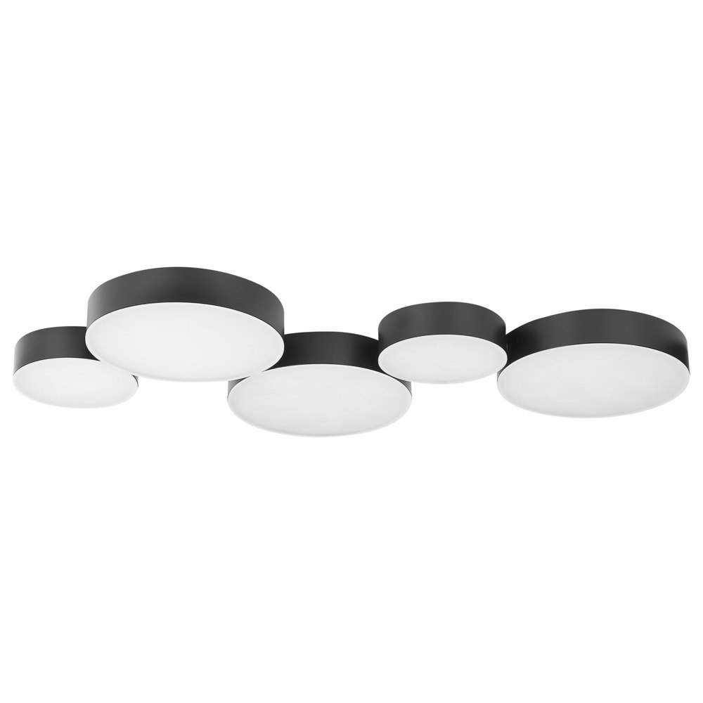 Lampa sufitowa LED LUGA Metal Czarny