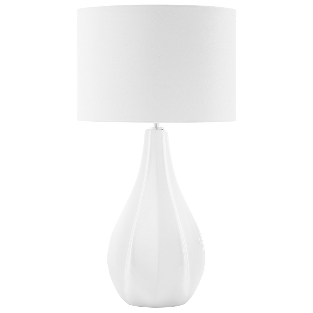 Lampa stołowa SANTEE Porcelana Złamana biel