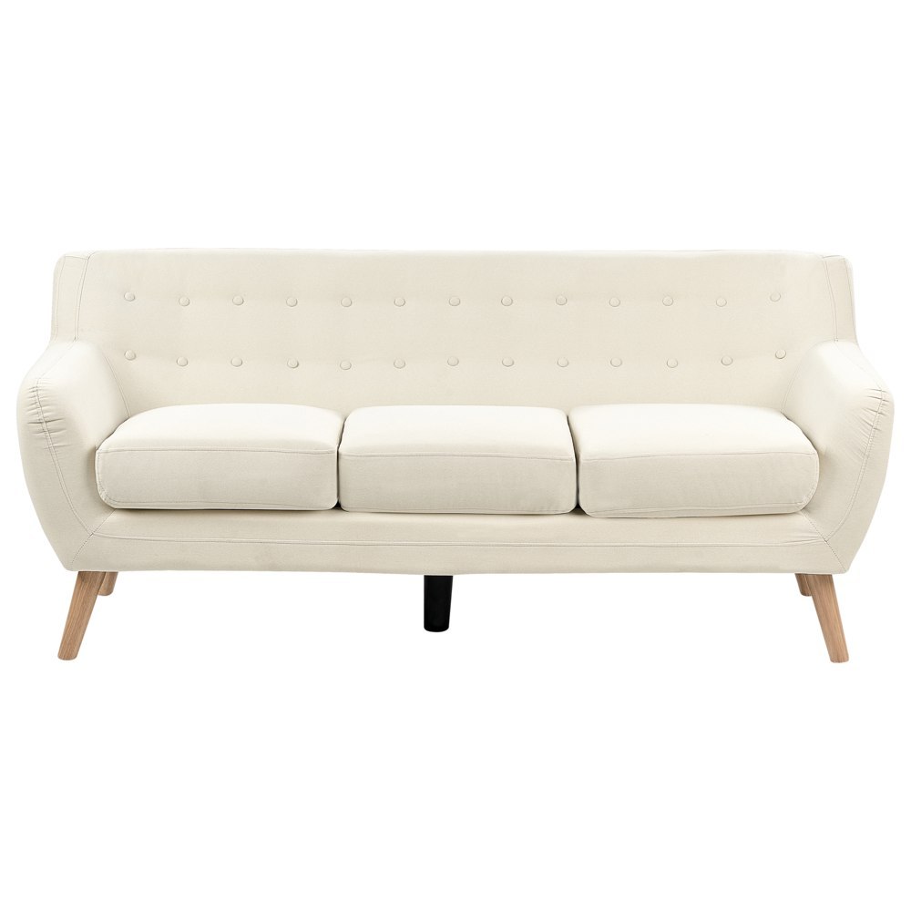 Sofa 3-osobowa jasnobeżowa
