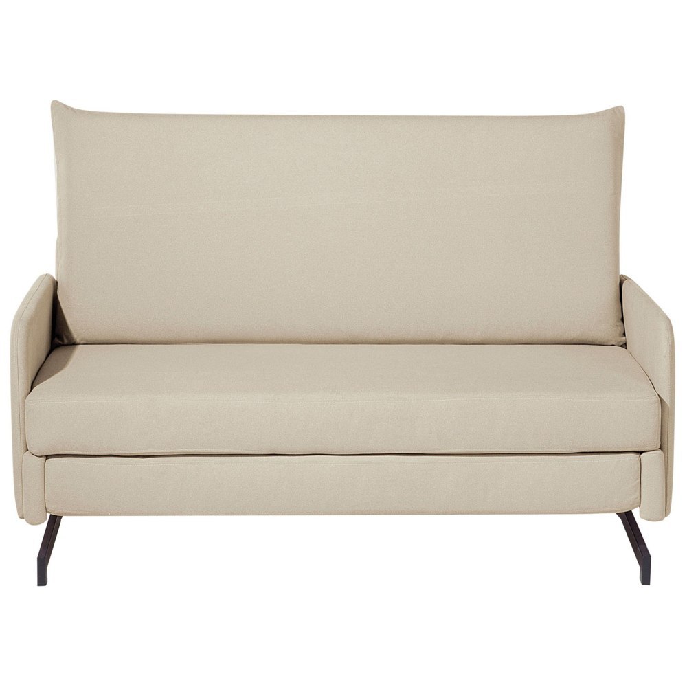Sofa rozkładana beżowa BELFAST