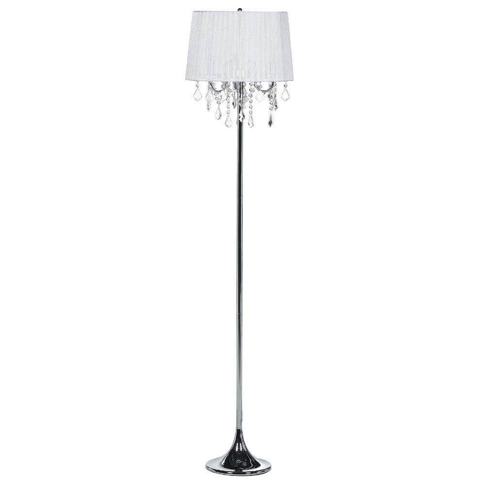 Lampa podłogowa EVANS Metal Biały