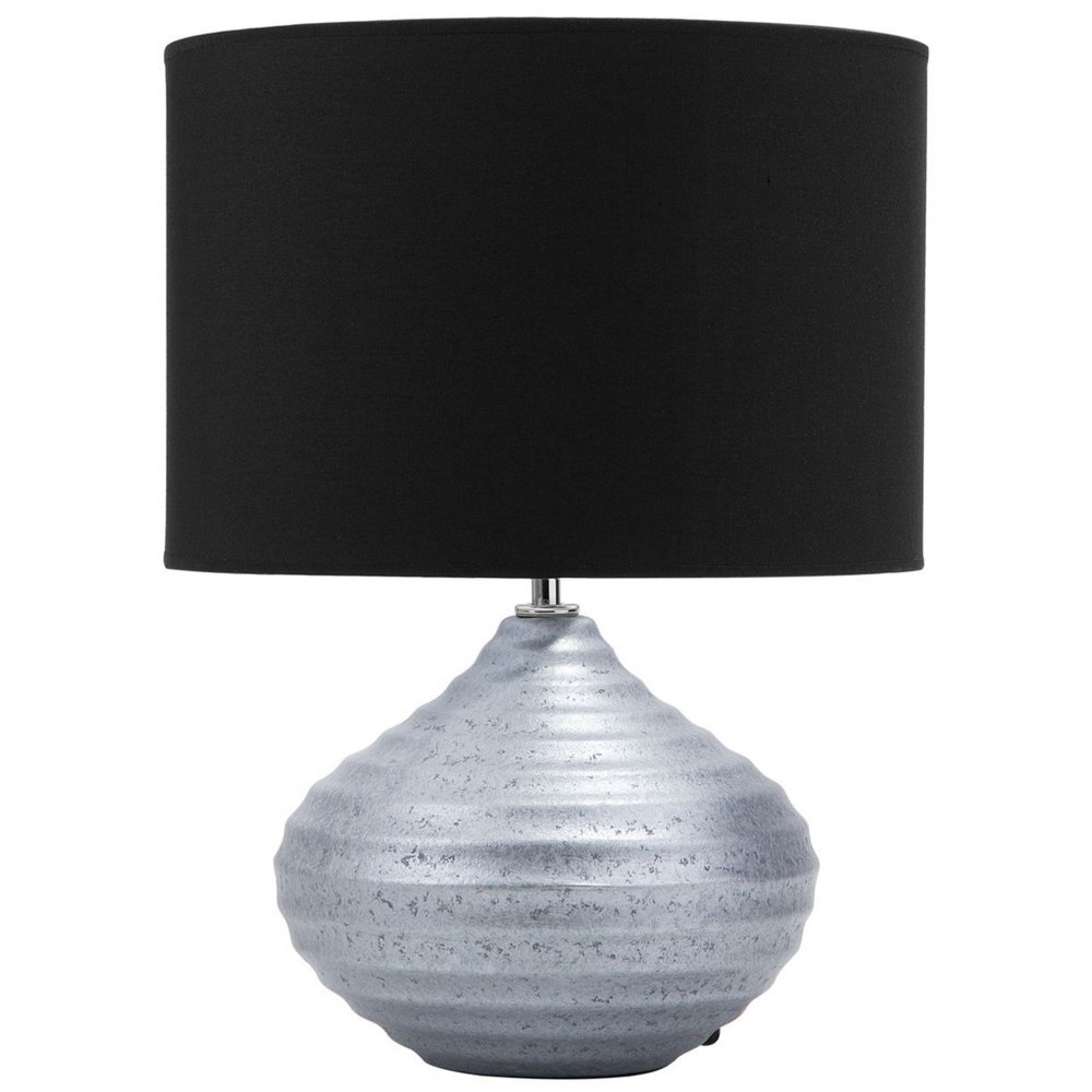 Lampa stołowa KUBAN Ceramika Srebrny